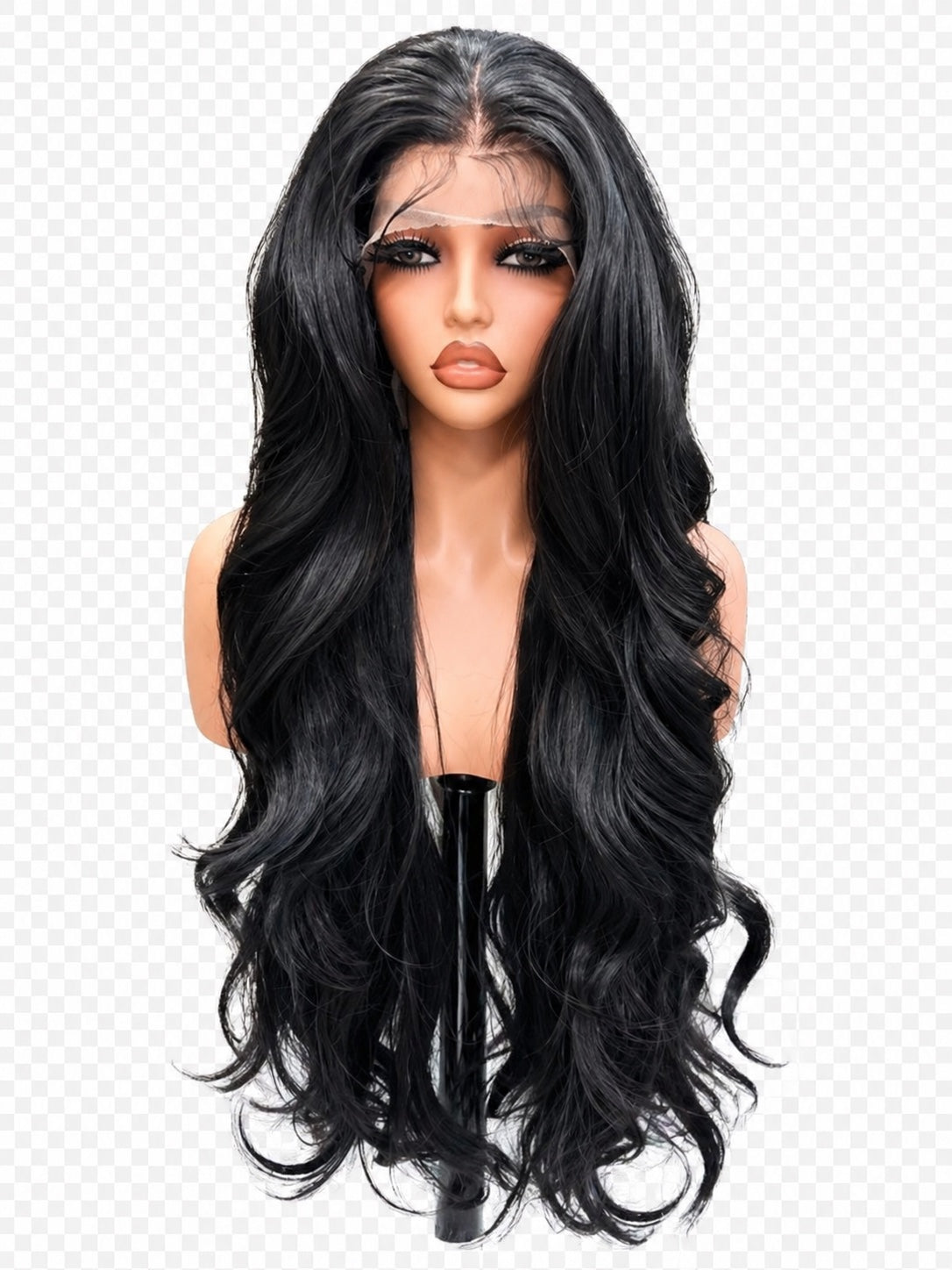 Midnight Luxe - Lace Wig Synthétique Premium