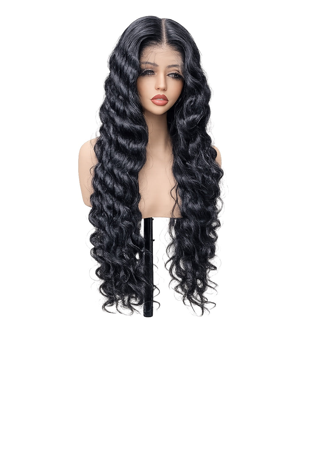Deep Wave Luxe - Lace Wig Synthétique Premium