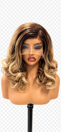 Golden Silk - Lace Wig Synthétique Premium
