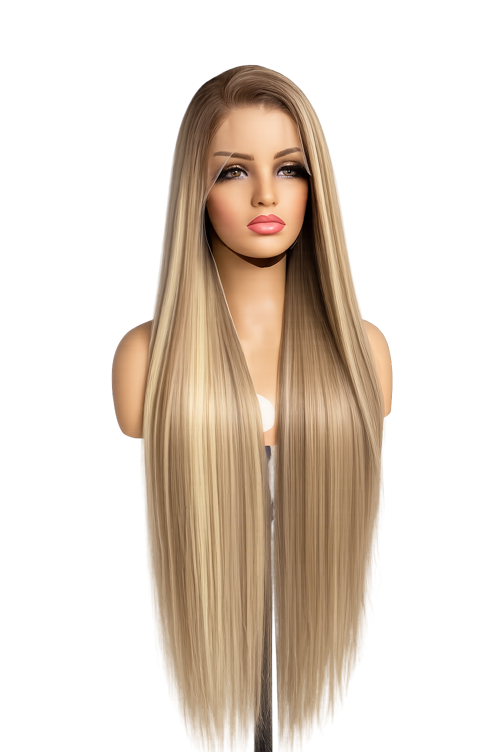 Vanilla Straight - Lace Wig Semi-naturelle Premium