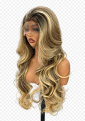 Golden Glow - Lace Wig Synthétique Premium