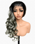 Silver Mist - Lace Wig Synthétique Premium