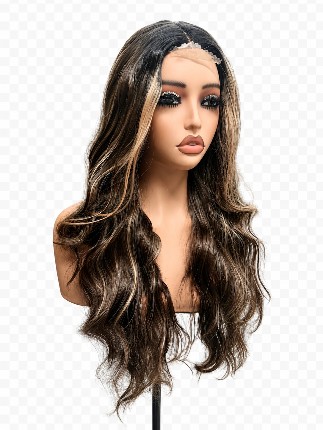 Chocolate Glow - Closure Wig